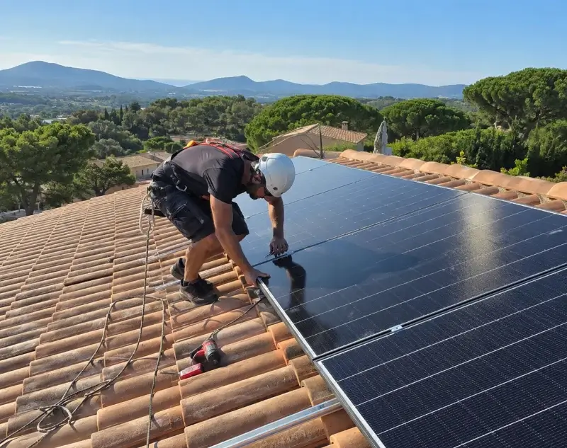 Installateur panneaux solaires Saint-Romain-en-Viennois — pose photovoltaïque sur toiture